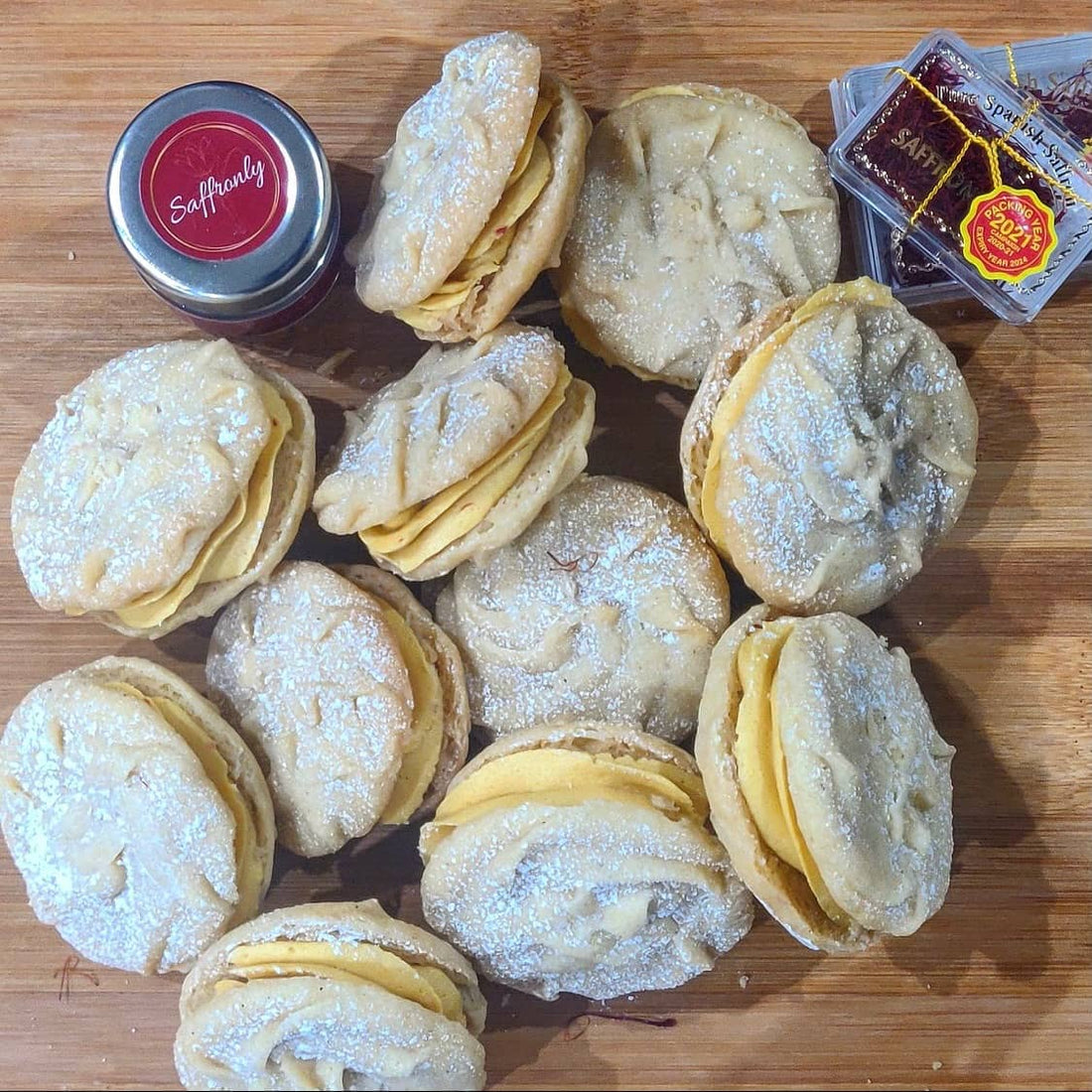 SAFFRONLY VIENNESE WHIRLS